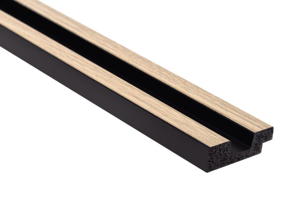 SEINAPANEEL LIGHT OAK VASAKPOOLNE ÄÄREPROFIIL L0102L